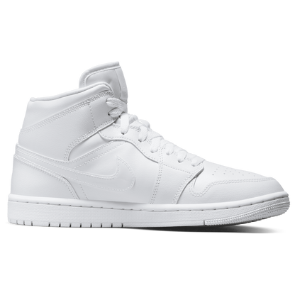 Jordan AJ 1 Mid 365 - Women's - White/White/White