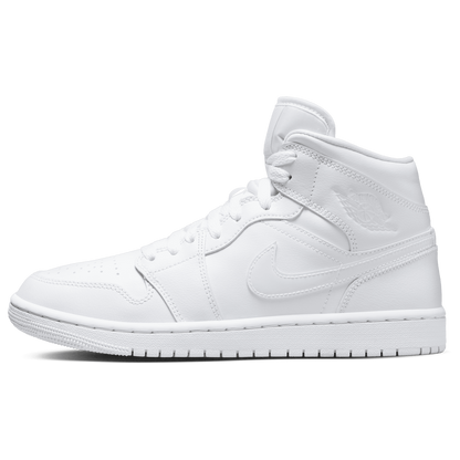 Jordan AJ 1 Mid 365 - Women's - White/White/White