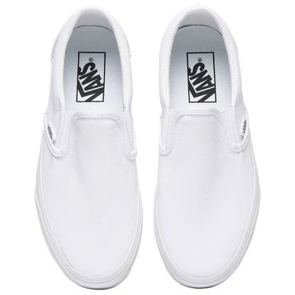 Vans Classic Slip On - Women's - White/True White