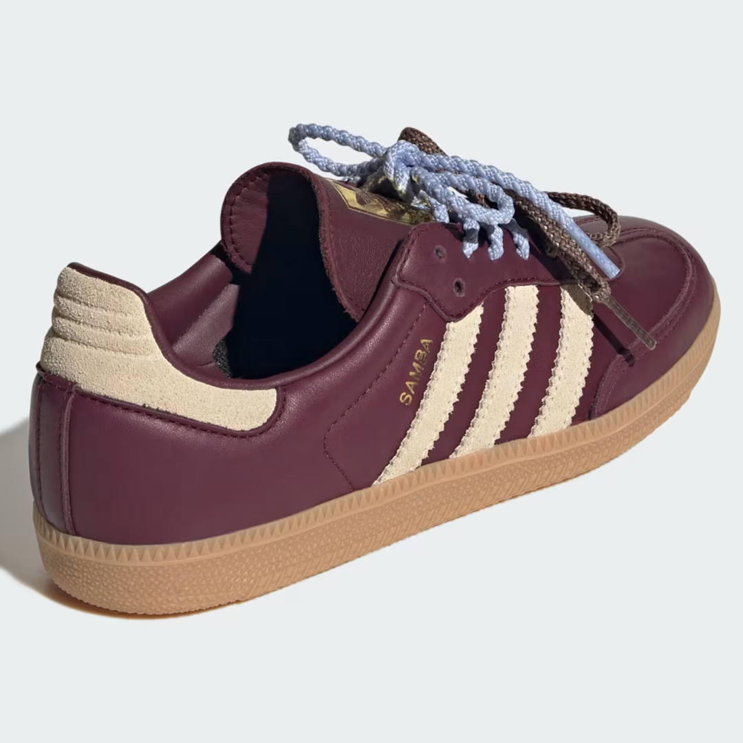 adidas Samba OG Maroon Warm Vanilla Women's