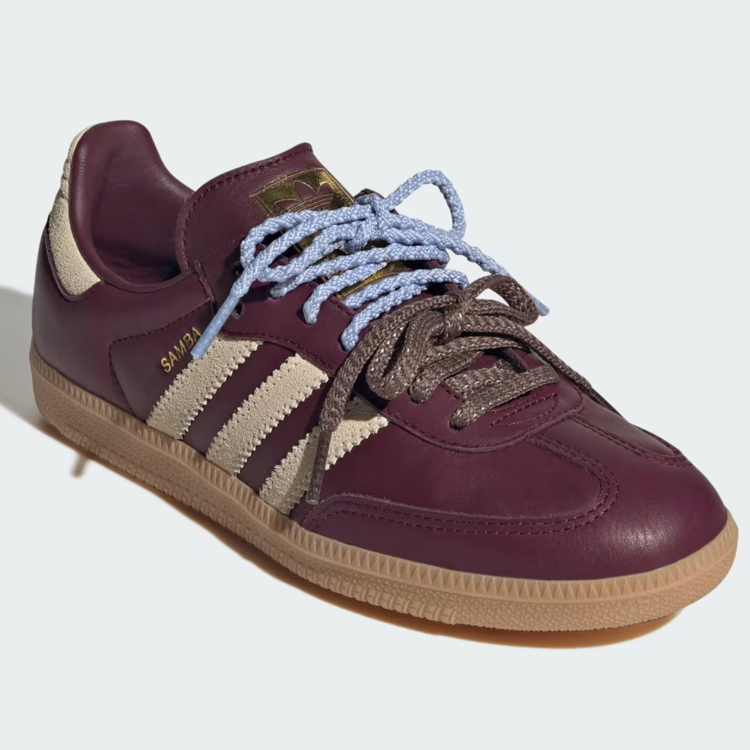 adidas Samba OG Maroon Warm Vanilla Women's