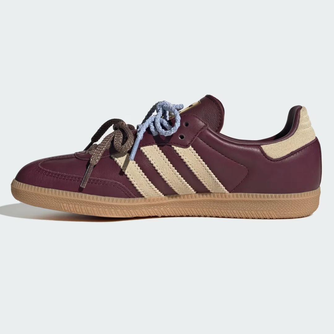 adidas Samba OG Maroon Warm Vanilla Women's