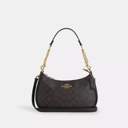 Teri Shoulder Bag In Signature Canvas