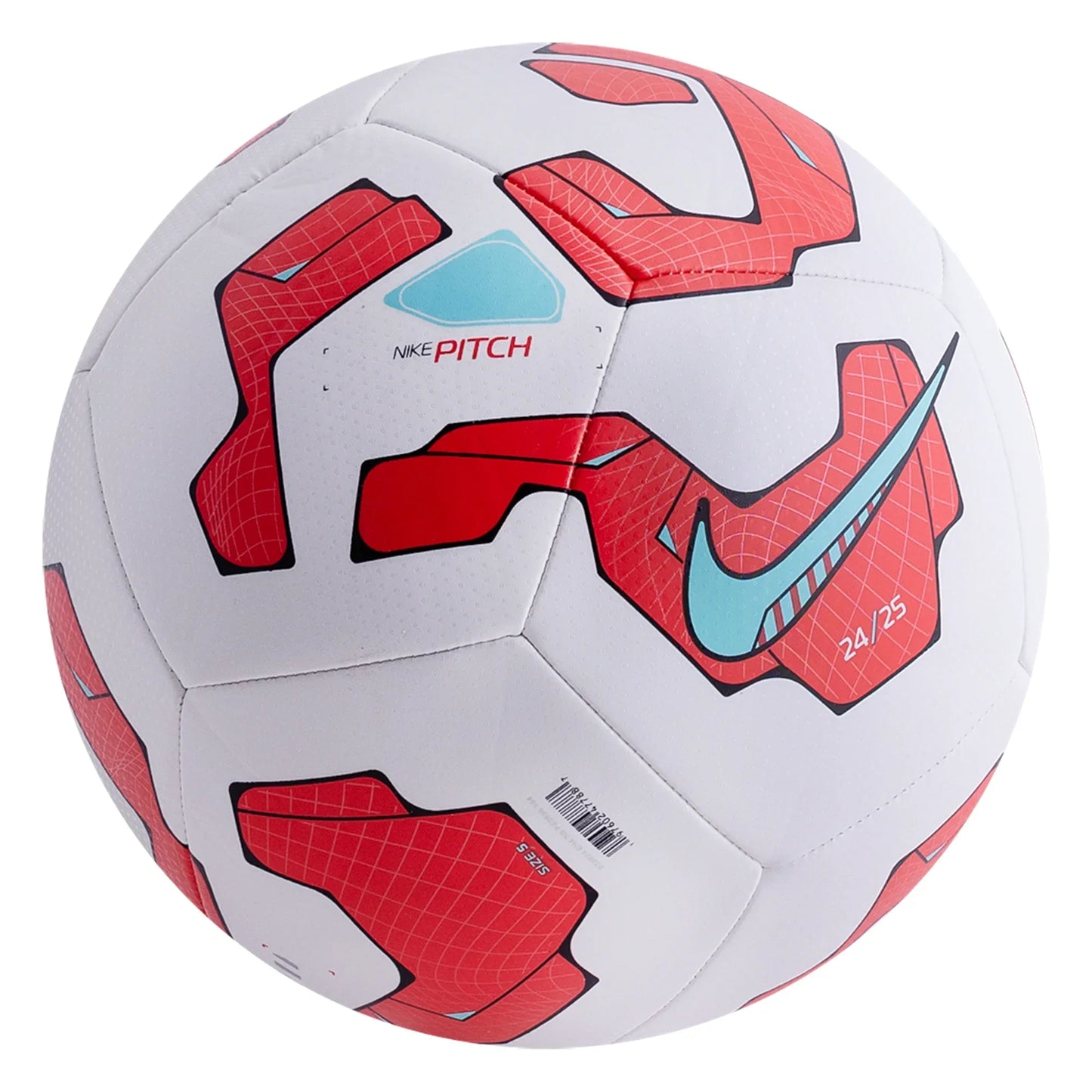 Nike Pitch Soccer Ball - White/Red