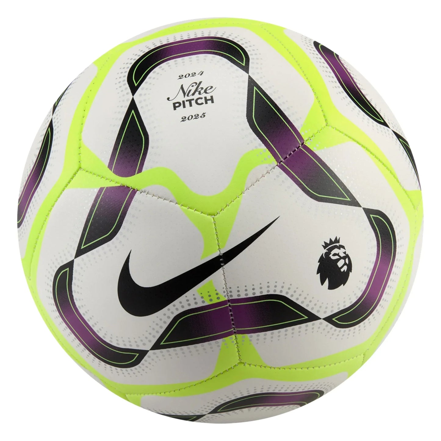 Nike Premier League Pitch Soccer Ball 24/25 - White/Bold Berry