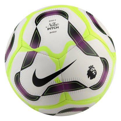 Nike Premier League Pitch Soccer Ball 24/25 - White/Bold Berry