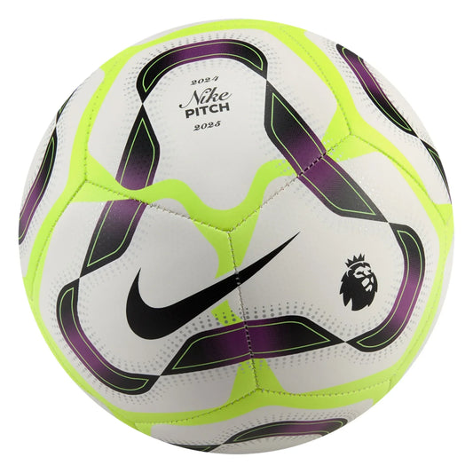 Nike Premier League Pitch Soccer Ball 24/25 - White/Bold Berry
