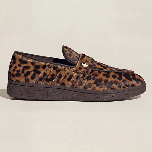 adidas Handball Spezial Loafer Leopard Print Dark Brown Women's